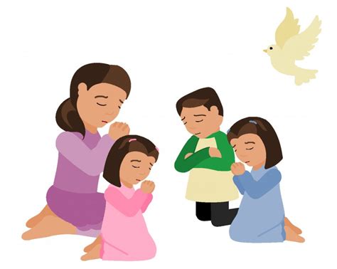 Children Praying Clipart: Inspiring Images for Spiritual Growth