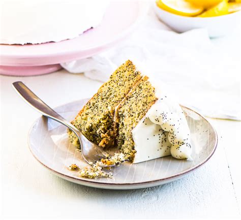 Lemon Poppy Seed Cake - The Itsy-Bitsy Kitchen