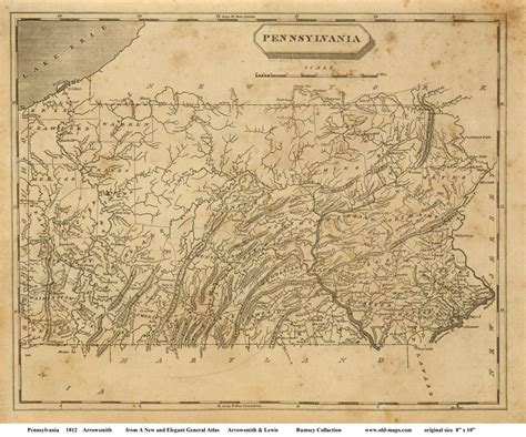 Old Maps of Pennsylvania