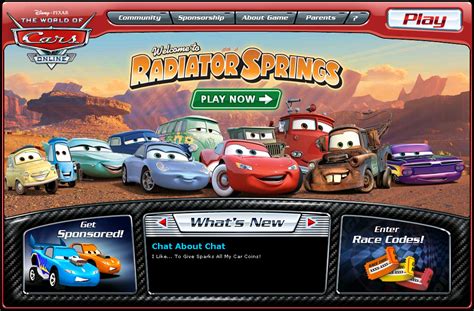 Disney Releases 5th Online Community – “World of Cars” | Disney-°o°-Rama