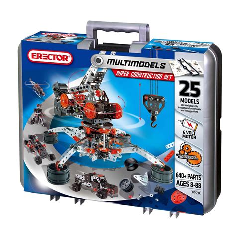 Meccano Erector Metal Toy Construction Sets - Tool Craze