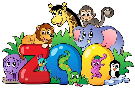 Cartoon Zoo Animals - ClipArt Best