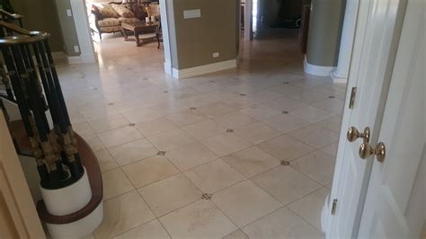 Travertine floor restoration - Pinnacle Stone Care