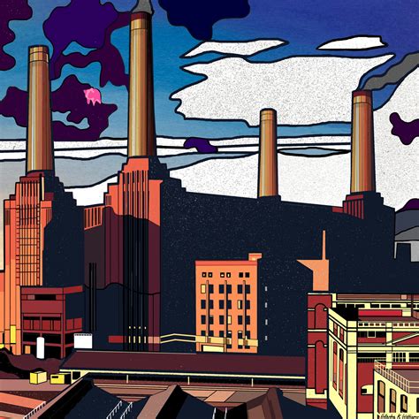 Pink Floyd, Animals, Album Cover, Artwork, Battersea Power Station ...