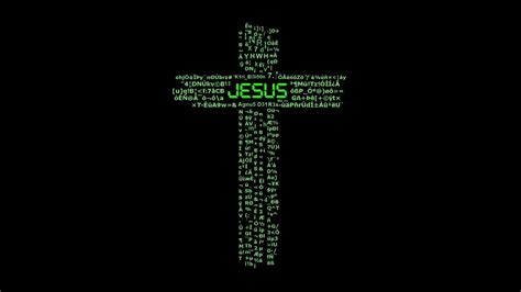 Green cross word art, Jesus Christ, Hi-Tech, cross HD wallpaper | Wallpaper Flare