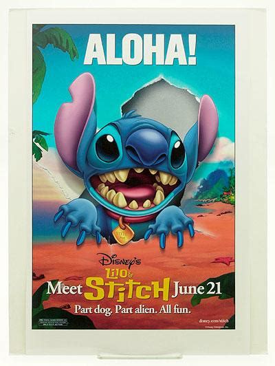 Lilo & Stitch (2002) - Poster US - 400*532px