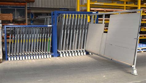 Metal sheet rack vertical - Eurostorage