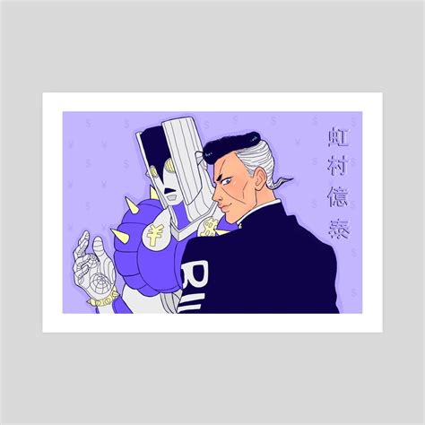 Okuyasu Nijimura and The Hand, an art print by Claudia ︎ - INPRNT