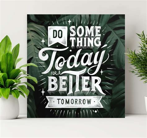 Inspirational Calligraphy Quotes for inspirational canvas - TenStickers