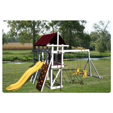 Jungle Gym Explorer Swing Set | Jungle gym, Swing set, Outdoor jungle gym