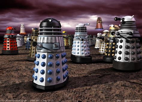 Doctor Who 3D Daleks from the New Series Planet of the Daleks