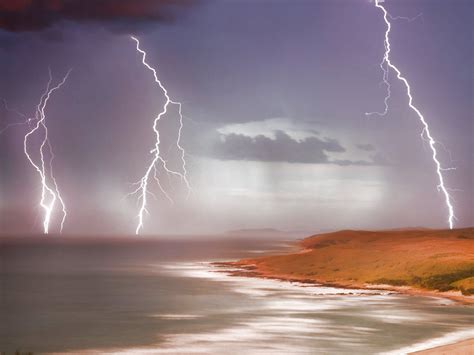 lightning, Storm, Rain, Clouds, Sky, Nature, Thunderstorm Wallpapers HD ...