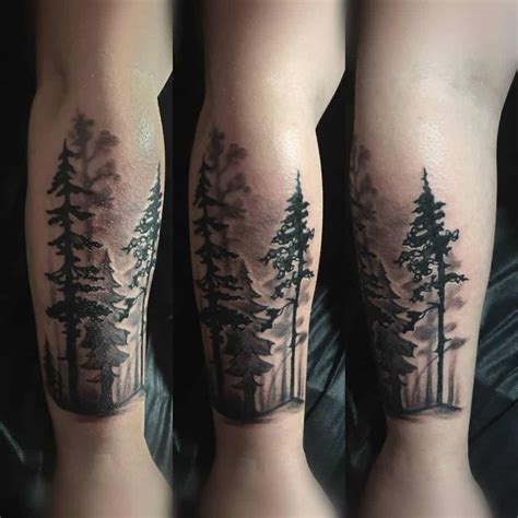 Top 75+ Best Tree Silhouette Tattoo Ideas - [2021 Inspiration Guide]