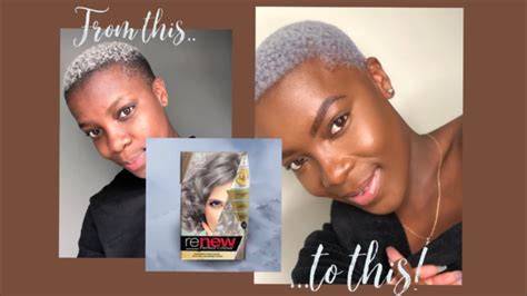 How I Bleach And Dye My Hair Grey | South African YouTuber ️ - YouTube