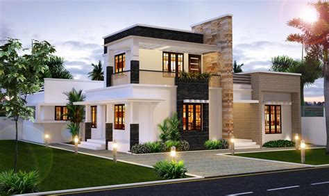 Modern and Stylish Luxury Villa Designs India, Design Plan, Affordable Home