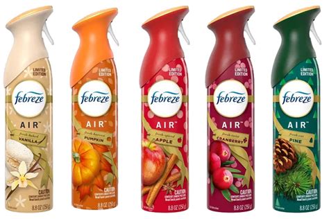 Febreze Fresh Holiday Scents home fragrances - The Perfume Girl