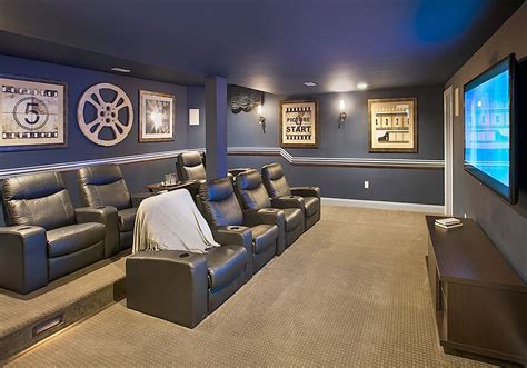 Home Theater Setup In Basement Ideas / Fortunately, with the right planning tips and useful ...