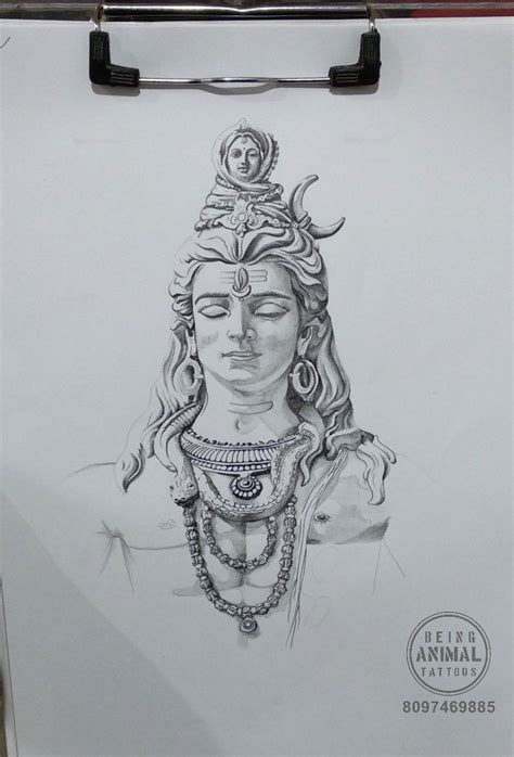 Tattoo Trishul Tattoo Shiva Drawing Art - pic-napkin