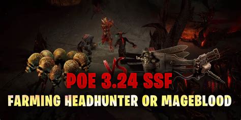 Uncovering The Secrets Of Farming Headhunter Or Mageblood In POE 3.24 SSF League