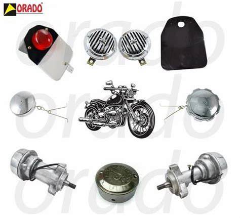 Black/Grey/Chrome Royal Enfield Bullet Accessories, For Automotive at ₹ 50/piece in Ludhiana