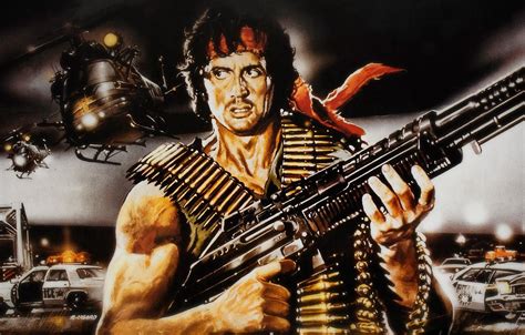 Rambo Machine Gun - Top Defense Systems