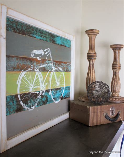 Beyond The Picket Fence: Bicycle Art