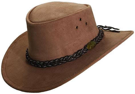 Jacaru Australia Wallaroo Suede Outback Hat