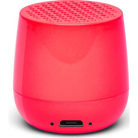 Lexon Mino Portable Bluetooth Speaker | Glossy Pink - Sportique