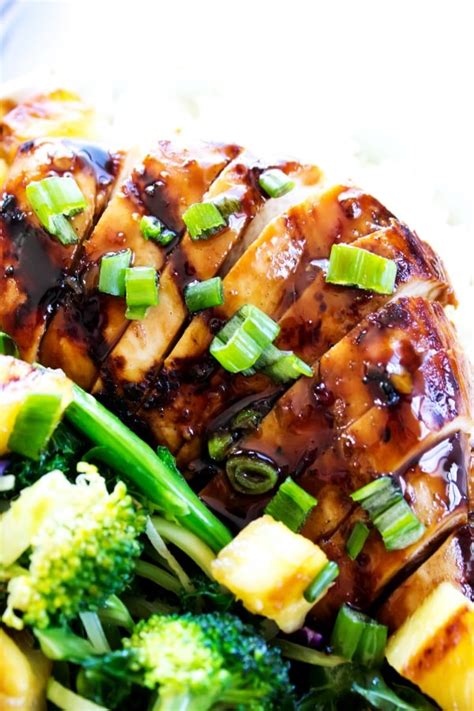 SWEET GINGER TERIYAKI CHICKEN - A Dash of Sanity