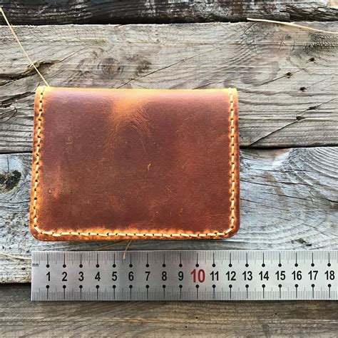 Handmade Leather Wallet - Etsy