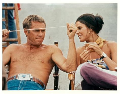 Steve McQueen and Ali MacGraw on the set of “The Getaway” in 1972 | Ali MacGraw’s Most Iconic ...