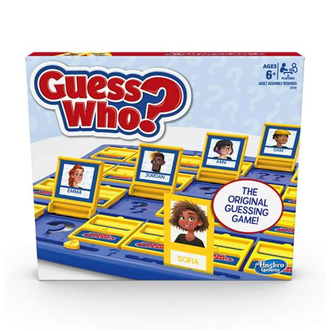 Classic Guess Who? - Original Guessing Game, Ages 6 and up - Walmart ...