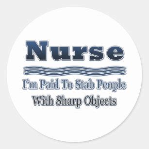 Pediatric Nurse Stickers | Zazzle