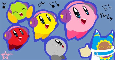 HeadPhone Kirby by xXChibiArtXx on DeviantArt