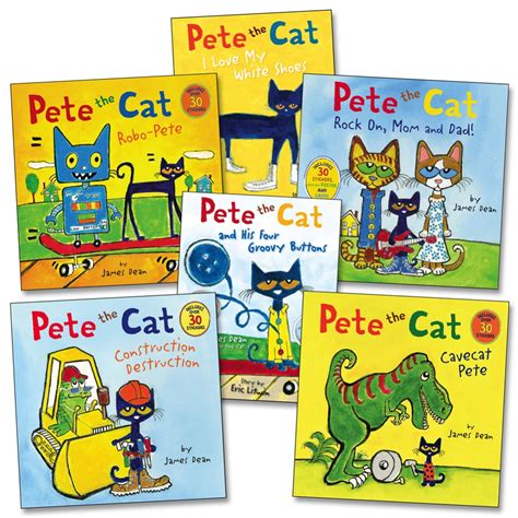 Pete the Cat Book Collection - Set of 6