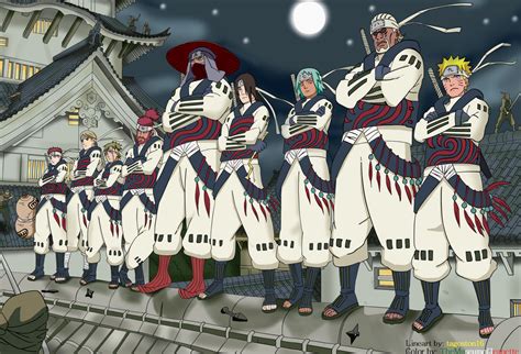 All of the Jinchuriki's standing tall... #Naruto | Personagens de anime ...