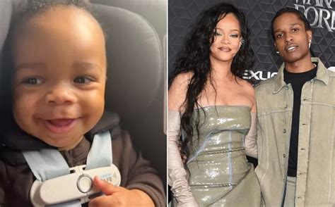 Rihanna shares first look at her baby son with A$AP Rocky in sweet ...