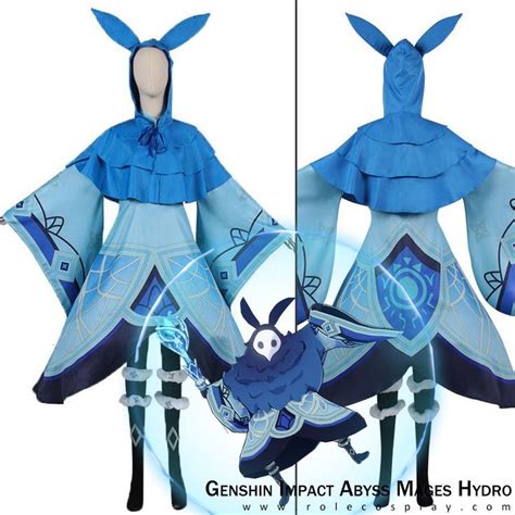 Game Genshin Impact Abyss Mages Hydro Cosplay Costume | Cosplay ...