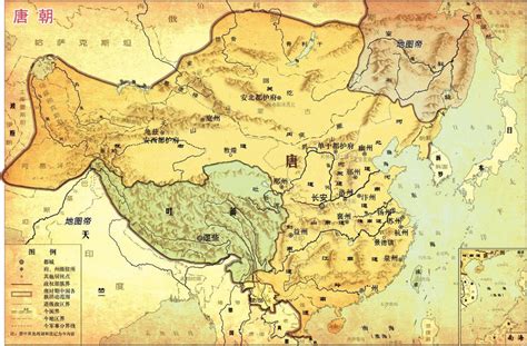 Ancient China - Map of Tang Dynasty Ancient China Map, Ancient Maps, Teaching History, Moyen Age ...