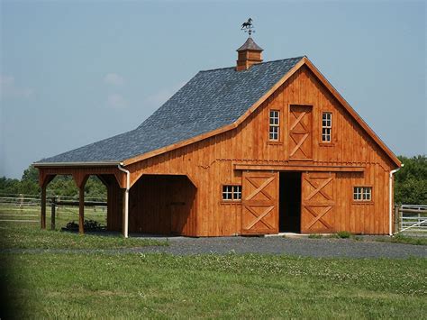 Free Barn Plans - Professional Blueprints For Horse Barns & Sheds