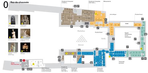 Louvre Map