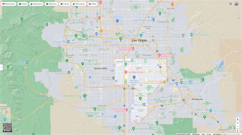 Paradise, Nevada Map