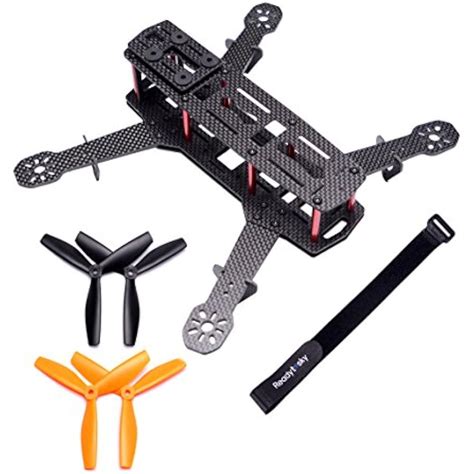 250mm FPV Racing Drone Frame Carbon Fiber Quadcopter Kit With 4mm Arms And Lipo | eBay