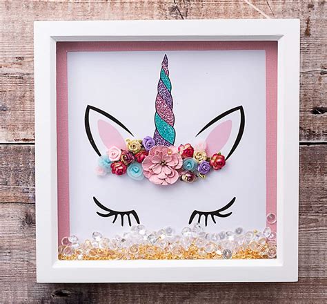 Unicorn Wall Art Tutorial & Free Printable - Craft with Sarah