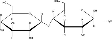 Maltose, chemical structure, molecular formula, Reference Standards