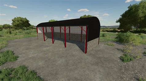 FS22 Irish Round Shed v1.0 - FS 22 Objects Mod Download