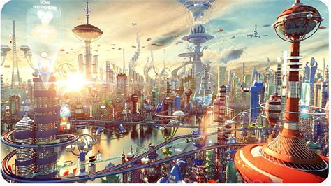 Future Cities Concept Art