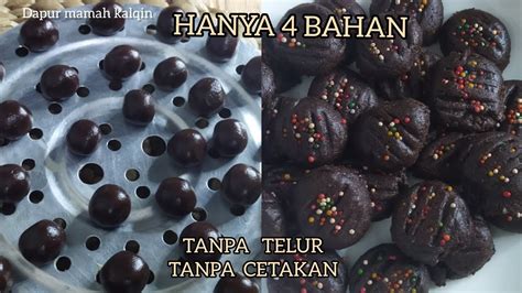 HANYA 4 BAHAN | RESEP KUE KERING YANG MUDAH DAN ENAK TANPA OVEN – Tambolaka