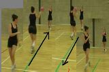 Chest pass (side) Passing - Netball Drills, Netball | Sportplan