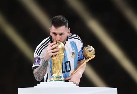 Lionel Messi wins Golden Ball award after leading Argentina to World Cup glory